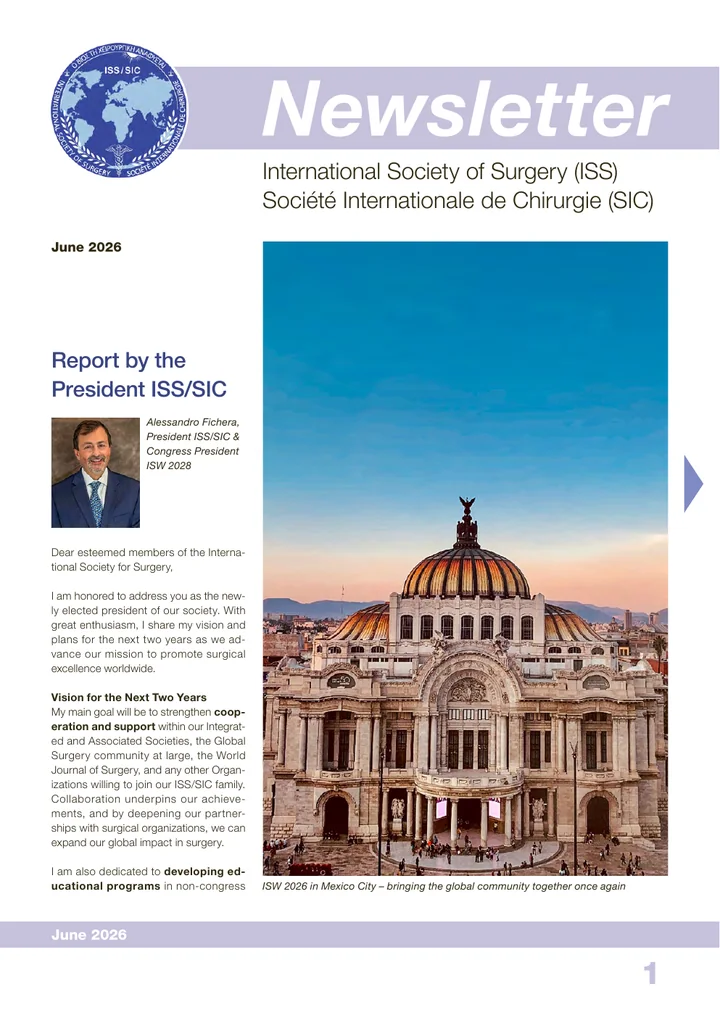 ISS/SIC Newsletter June 2026 cover